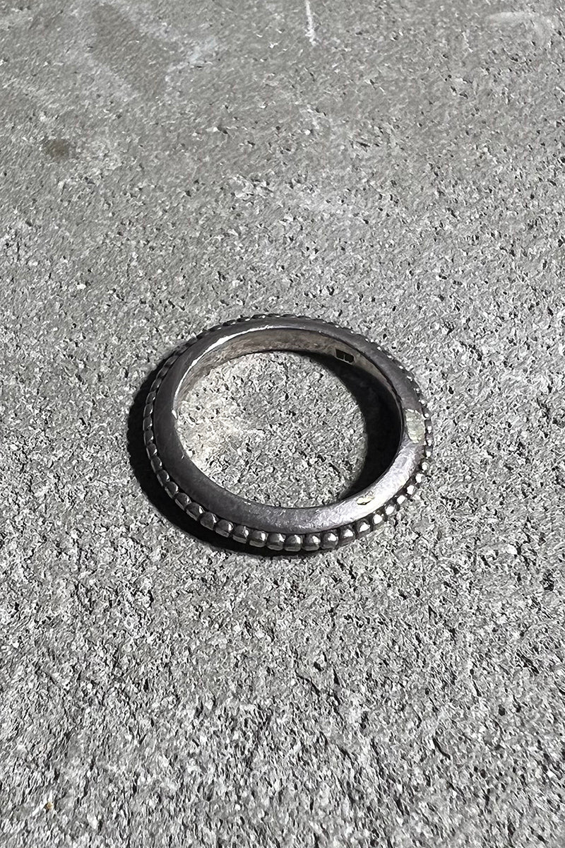 925 SILVER RING / SILVER [SIZE: US 8 (approx.) USED]