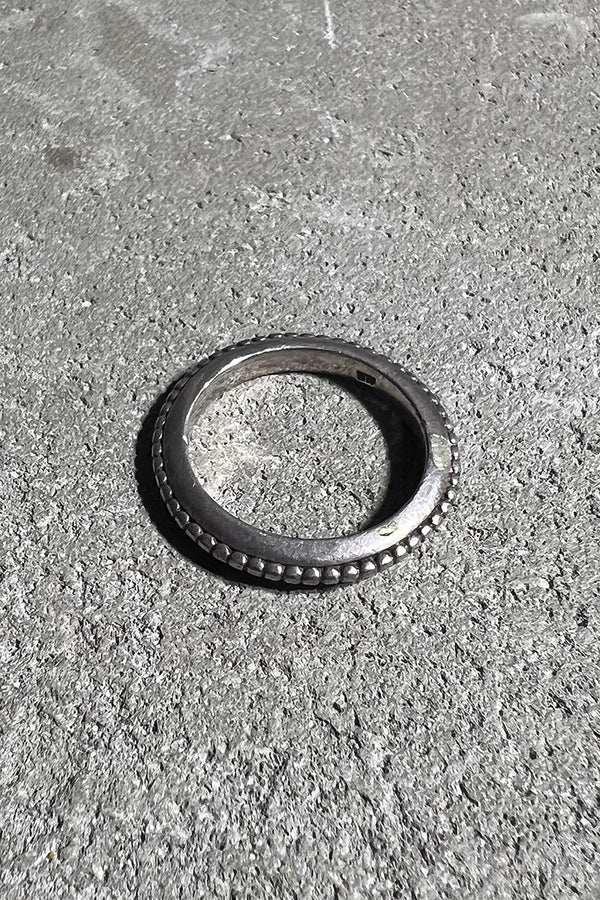 925 SILVER RING / SILVER [SIZE: US 8 (approx.) USED]