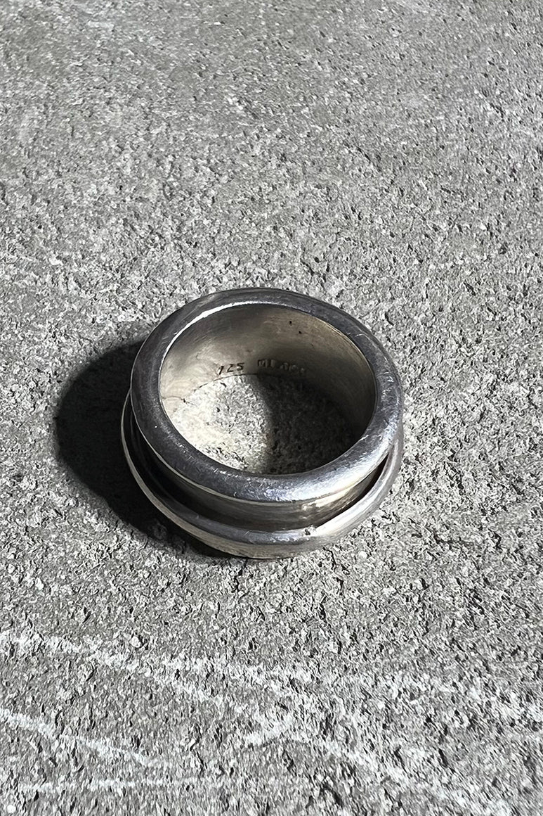 MADE IN MEXICO 925 SILVER RING / SILVER [SIZE: 12号相当 USED]