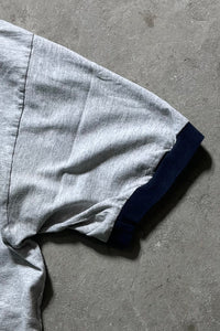 90'S RINGER T-SHIRT / GRAY [SIZE: M USED]