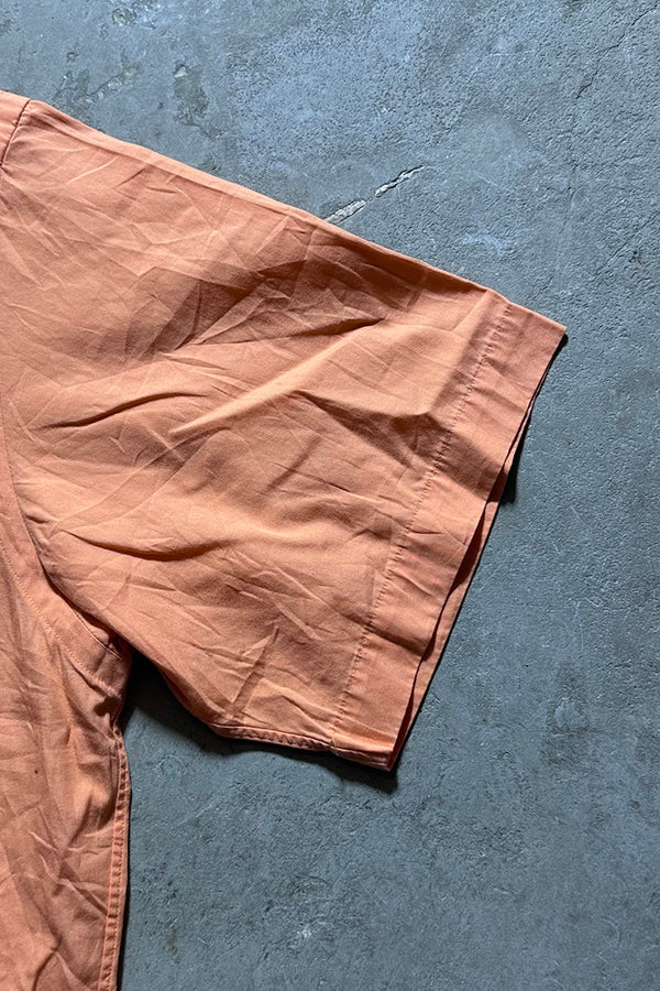 90'S S/S BD BLAKE SHIRT / ORANGE [SIZE: L USED]