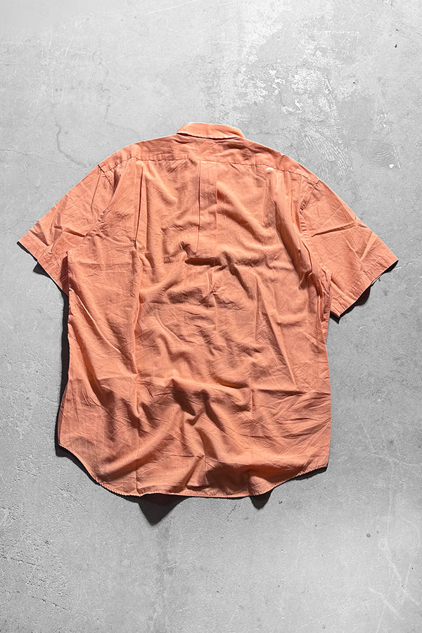 90'S S/S BD BLAKE SHIRT / ORANGE [SIZE: L USED]