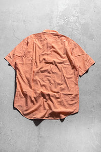 90'S S/S BD BLAKE SHIRT / ORANGE [SIZE: L USED]