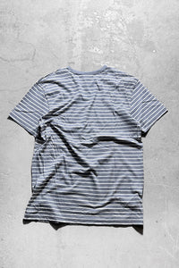 BORDER T-SHIRT / GRAY [SIZE: L USED]