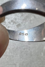 画像をギャラリービューアに読み込む, 925 SILVER RING W/TIGER EYE ONYX / SILVER [SIZE: 21号相当 USED]
