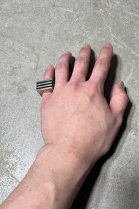925 SILVER RING / SILVER [SIZE: 11号相当 USED]