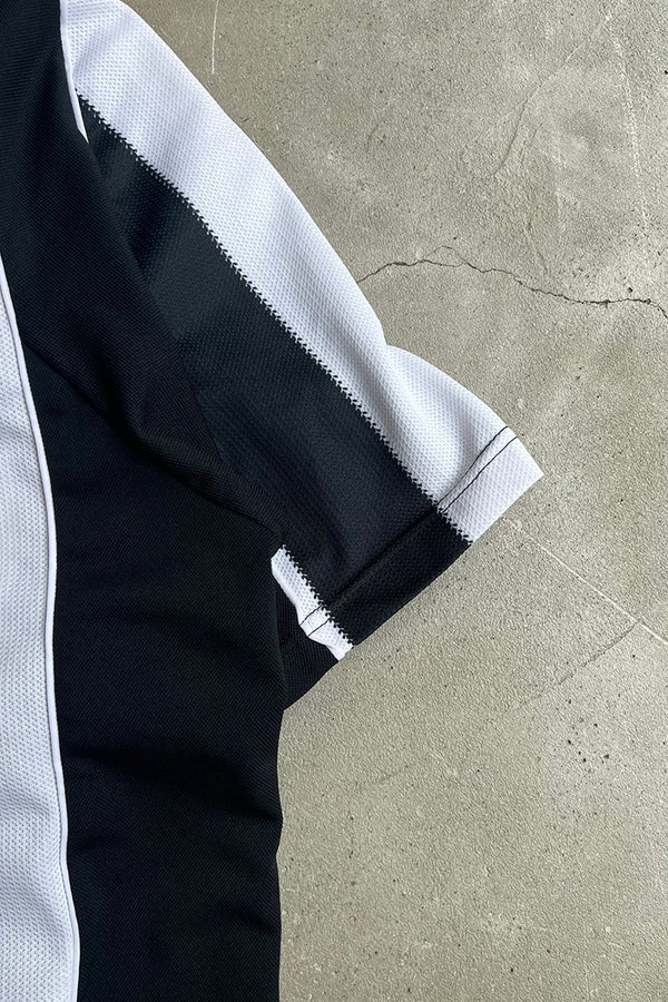 Y2K EARLY 00'S JUVENTUS FOOTBALL GAME SHIRT / BLACK [SIZE: L USED]
