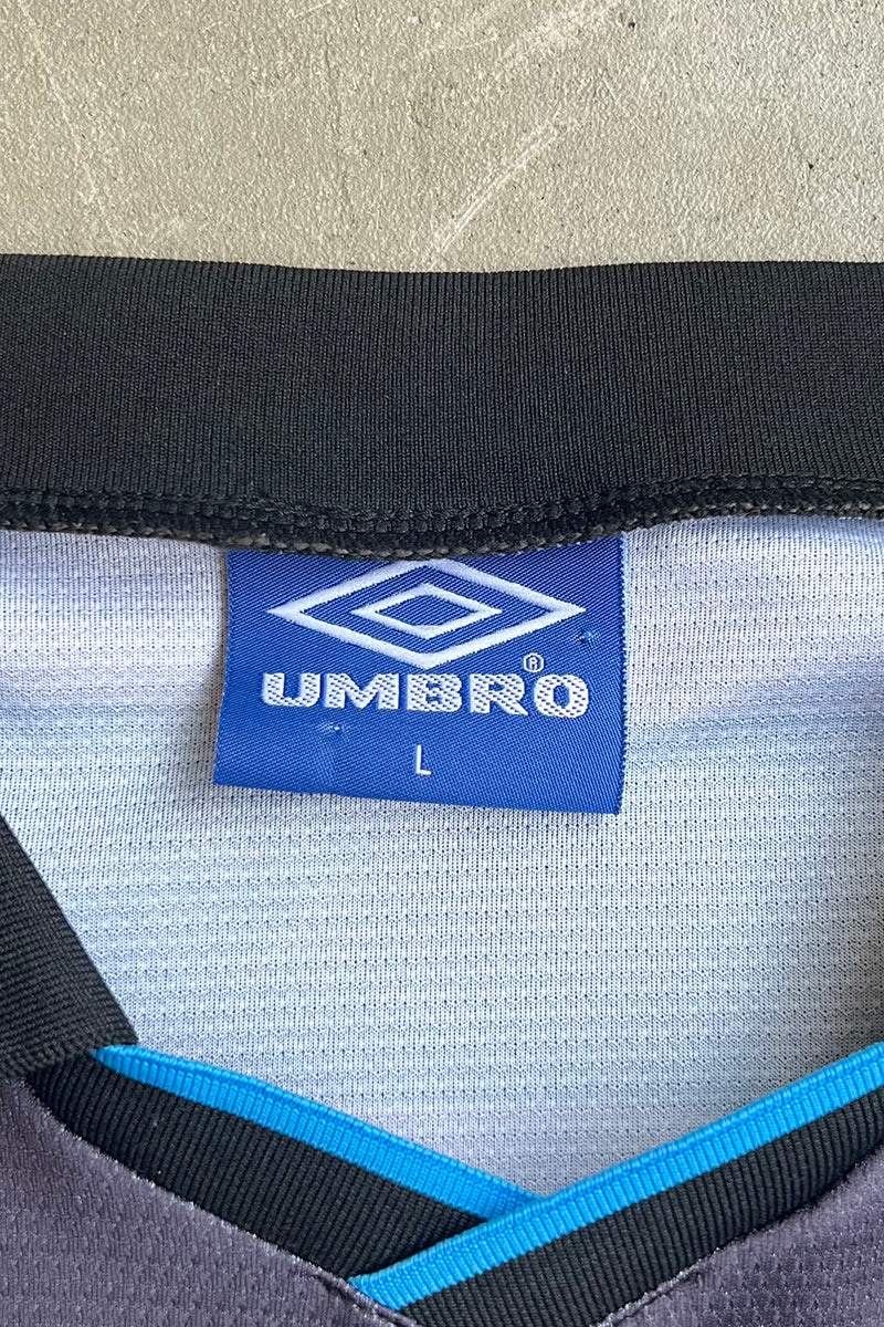 MADE IN ENGLAND 89'S INTERNAZIONALE FOOTBALL SHIRT / BLACK [SIZE: L USED]