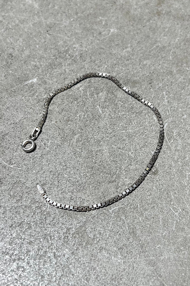 MADE IN ITALY 925 SILVER VENETIAN LINK BRACELET [SIZE: ONE SIZE USED]