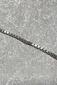 MADE IN ITALY 925 SILVER VENETIAN LINK BRACELET [SIZE: ONE SIZE USED]