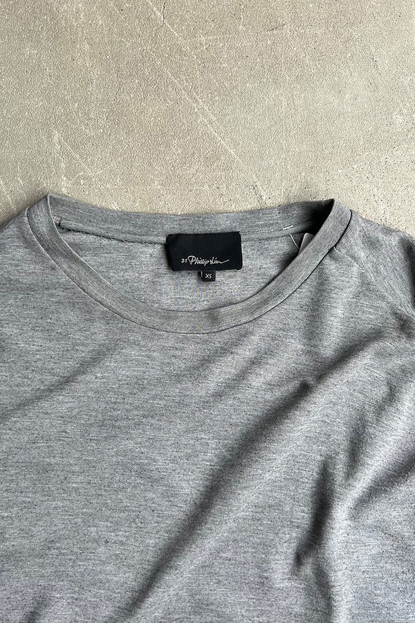S/S TEE SHIRT / GRAY [SIZE: XL USED]
