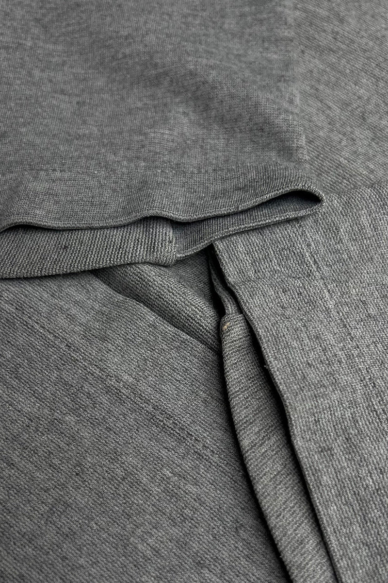S/S TEE SHIRT / GRAY [SIZE: XL USED]