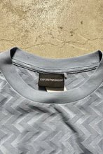 画像をギャラリービューアに読み込む, 22&#39;S CHEVRON PATTERN T-SHIRT / BLUE [SIZE: M USED]
