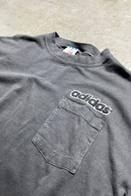 画像をギャラリービューアに読み込む, MADE IN USA 80&#39;S LOGO POCKET T-SHIRT / GRAY [SIZE: L USED]
