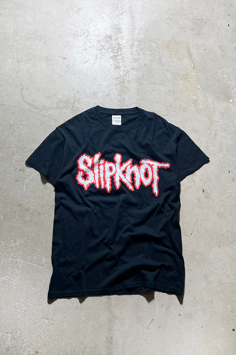 SLIPKNOT BAND T-SHIRT / BLACK [SIZE: M USED]