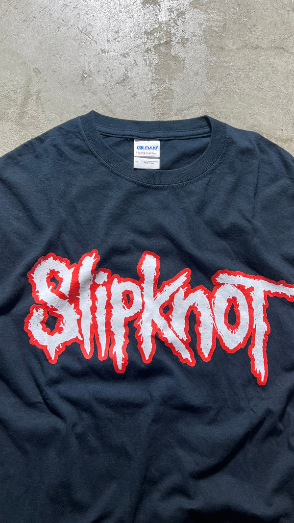 SLIPKNOT BAND T-SHIRT / BLACK [SIZE: M USED]