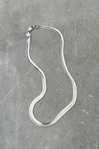 MADE IN ITALY 925 SILVER NECKLACE / SILVER [SIZE: ONE SIZE USED]