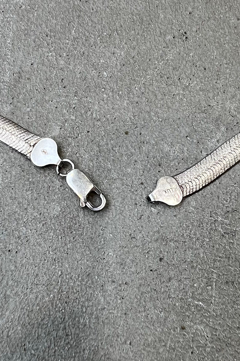 MADE IN ITALY 925 SILVER NECKLACE / SILVER [SIZE: ONE SIZE USED]