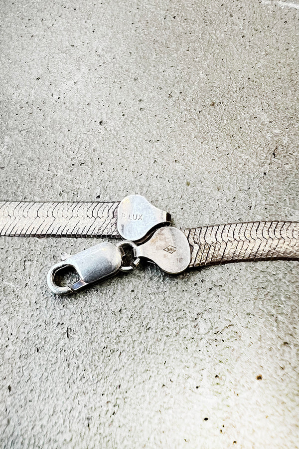 MADE IN ITALY 925 SILVER NECKLACE / SILVER [SIZE: ONE SIZE USED]