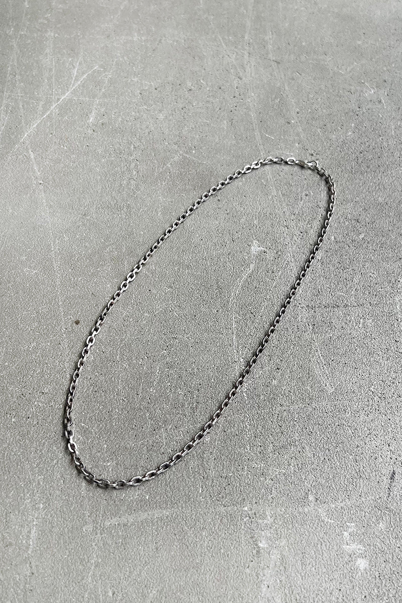 SILVER CHAIN NECKLACE / SILVER [ONE SIZE USED]