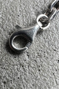 SILVER CHAIN NECKLACE / SILVER [ONE SIZE USED]