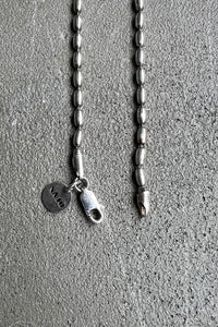 925 SILVER BALL CHAIN NECKLACE [ONE SIZE USED]