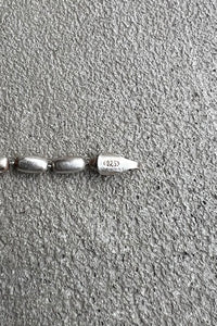 925 SILVER BALL CHAIN NECKLACE [ONE SIZE USED]
