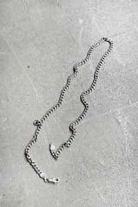 MADE IN ITALY 925 SILVER NECKLACE [ONE SIZE USED]