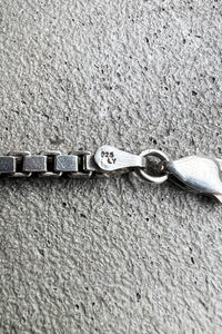 MADE IN ITALY 925 SILVER VENETIAN LINK NECKLACE / SILVER [ONE SIZE USED]