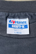 画像をギャラリービューアに読み込む, MADE IN USA 80&#39;S SHAKESPEARE MESSAGE T-SHIRT / BLACK [SIZE: L  USED]
