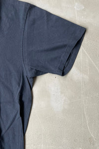MADE IN USA 80'S SHAKESPEARE MESSAGE T-SHIRT / BLACK [SIZE: L  USED]