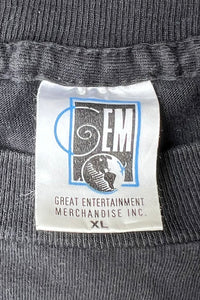 MADE IN USA 90'S ELTON JOHN MUSIC T-SHIRT SINGLE STITCH / BLACK [SIZE: XL USED]
