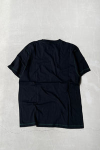MADE IN ITALY 90'S MULCH PRINT T-SHIRT  / BLACK [SIZE: M USED]