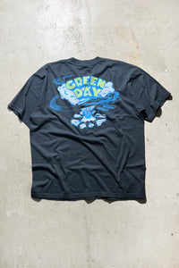 90'S GREEN DAY DOOKIE BAND T-SHIRT / BLACK [SIZE: XL USED]