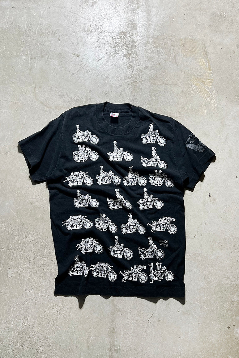 MADE IN USA 90'S EROTIC T-SHIRT / BLACK [SIZE: L USED]