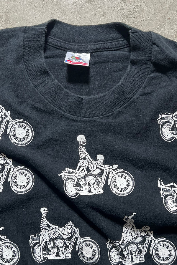 MADE IN USA 90'S EROTIC T-SHIRT / BLACK [SIZE: L USED]
