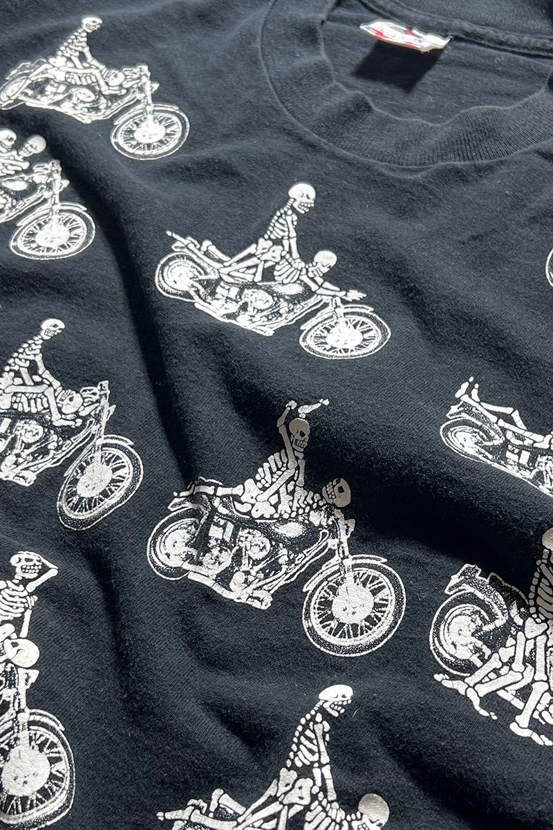 MADE IN USA 90'S EROTIC T-SHIRT / BLACK [SIZE: L USED]