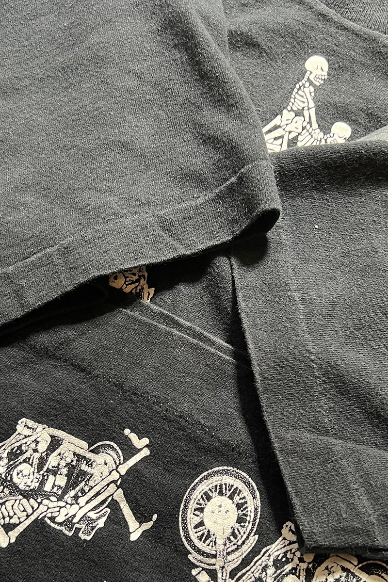 MADE IN USA 90'S EROTIC T-SHIRT / BLACK [SIZE: L USED]
