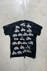 MADE IN USA 90'S EROTIC T-SHIRT / BLACK [SIZE: L USED]
