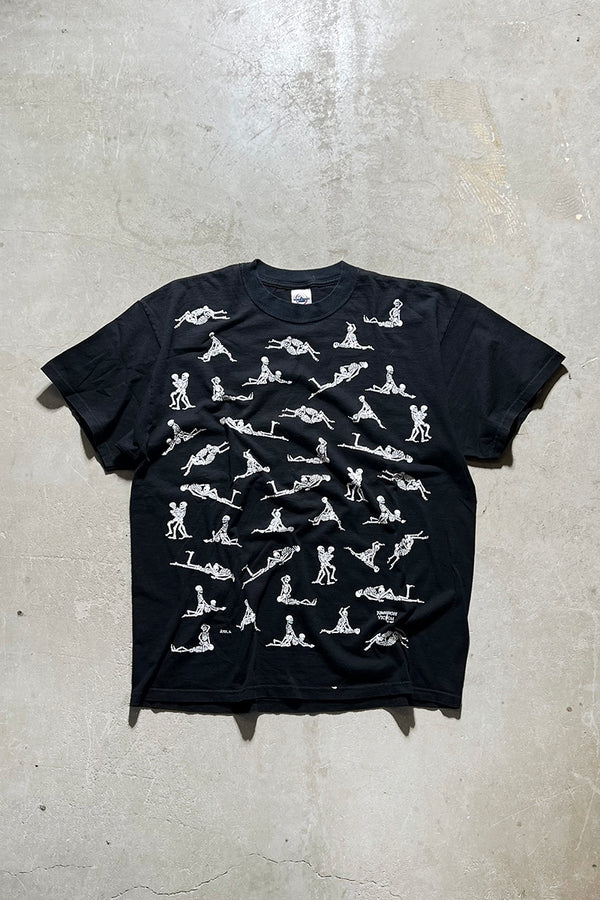 MADE IN MEXICO 90'S EROTIC T-SHIRT / BLACK [SIZE: XL USED]
