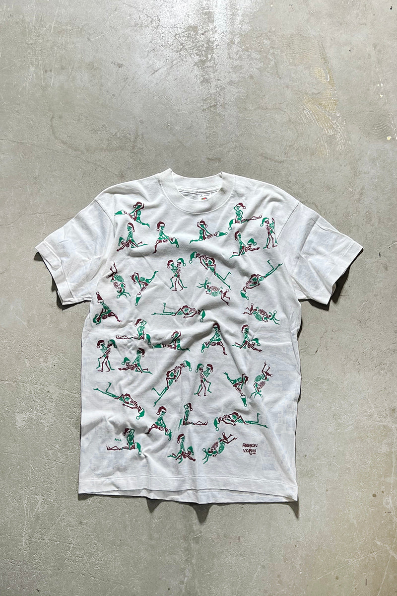 MADE IN USA 90'S EROTIC T-SHIRT / WHITE [SIZE: L USED]