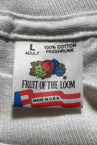 MADE IN USA 90'S EROTIC T-SHIRT / WHITE [SIZE: L USED]