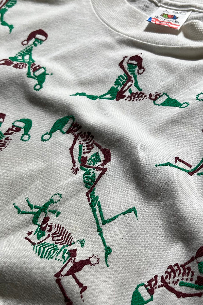 MADE IN USA 90'S EROTIC T-SHIRT / WHITE [SIZE: L USED]