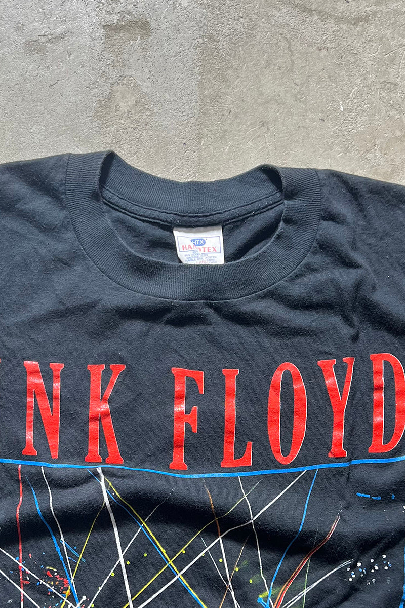 MADE IN USA 87'S PINK FLOYD BAND T-SHIRT / BLACK [SIZE: L USED]