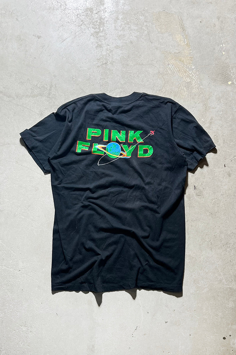 MADE IN USA 87'S PINK FLOYD BAND T-SHIRT / BLACK [SIZE: L USED]