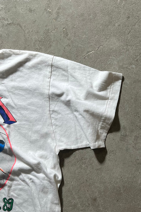 MADE IN USA 89'S METALLICA BAND T-SHIRT / WHITE [SIZE: XL USED]