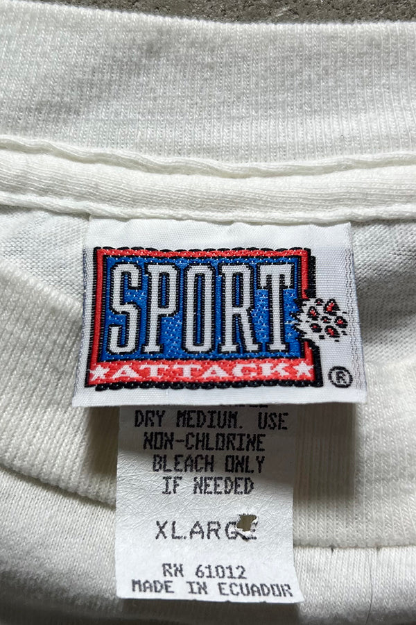 93'S BILL CLINTON T-SHIRT / WHITE [SIZE: XL DEADSTOCK/NOS]