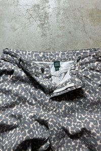 LEOPARD 5 POCKET PANTS / BLACK [SIZE: M USED]