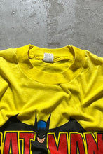 画像をギャラリービューアに読み込む, MADE IN USA 88&#39;S BATMAN MOVIE T-SHIRT / YELLOW [SIZE: XL USED]
