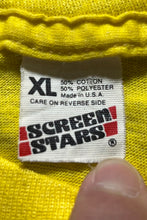 画像をギャラリービューアに読み込む, MADE IN USA 88&#39;S BATMAN MOVIE T-SHIRT / YELLOW [SIZE: XL USED]
